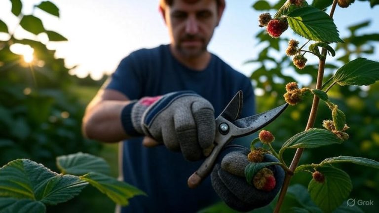 how to prune raspberry canes