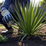 how to remove a yucca plant