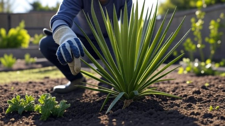 how to remove a yucca plant