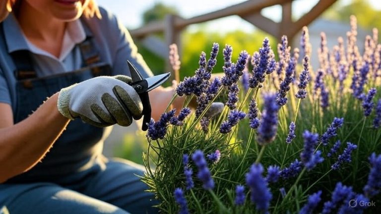 how & when to prune lavender
