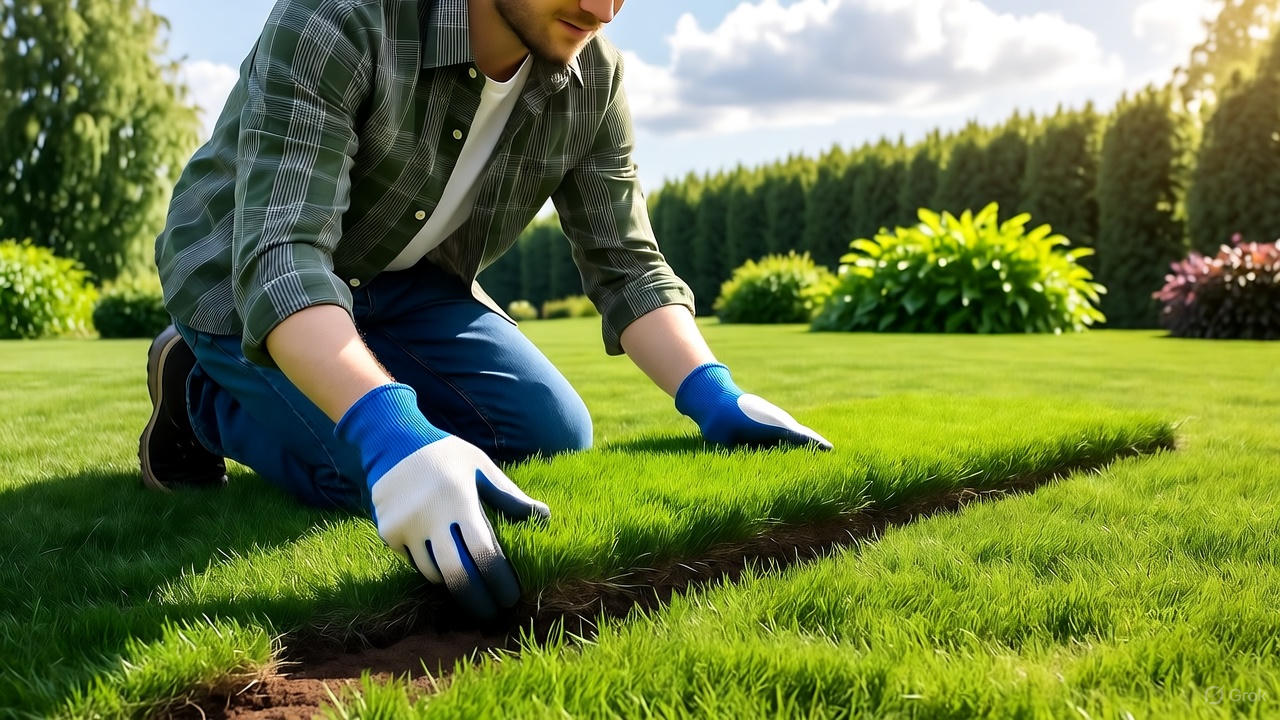 How to Put Sod Lawn