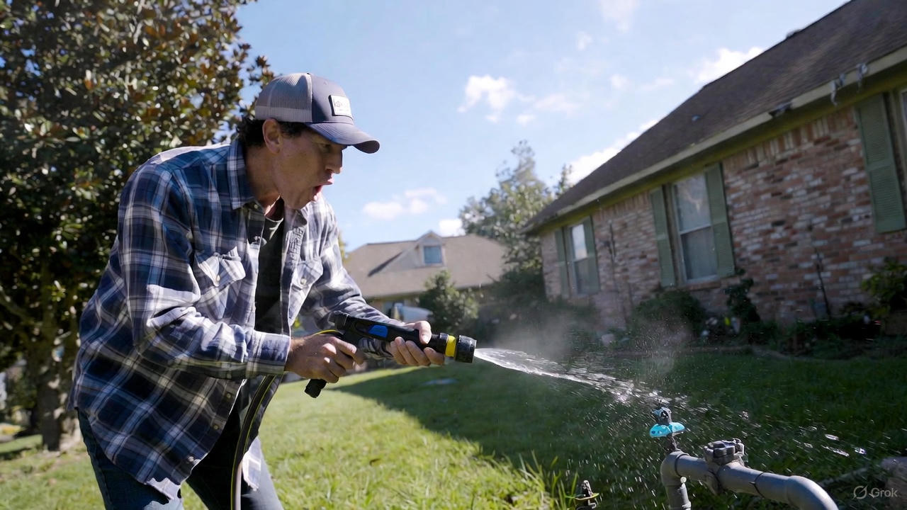 how to blow out sprinkler system