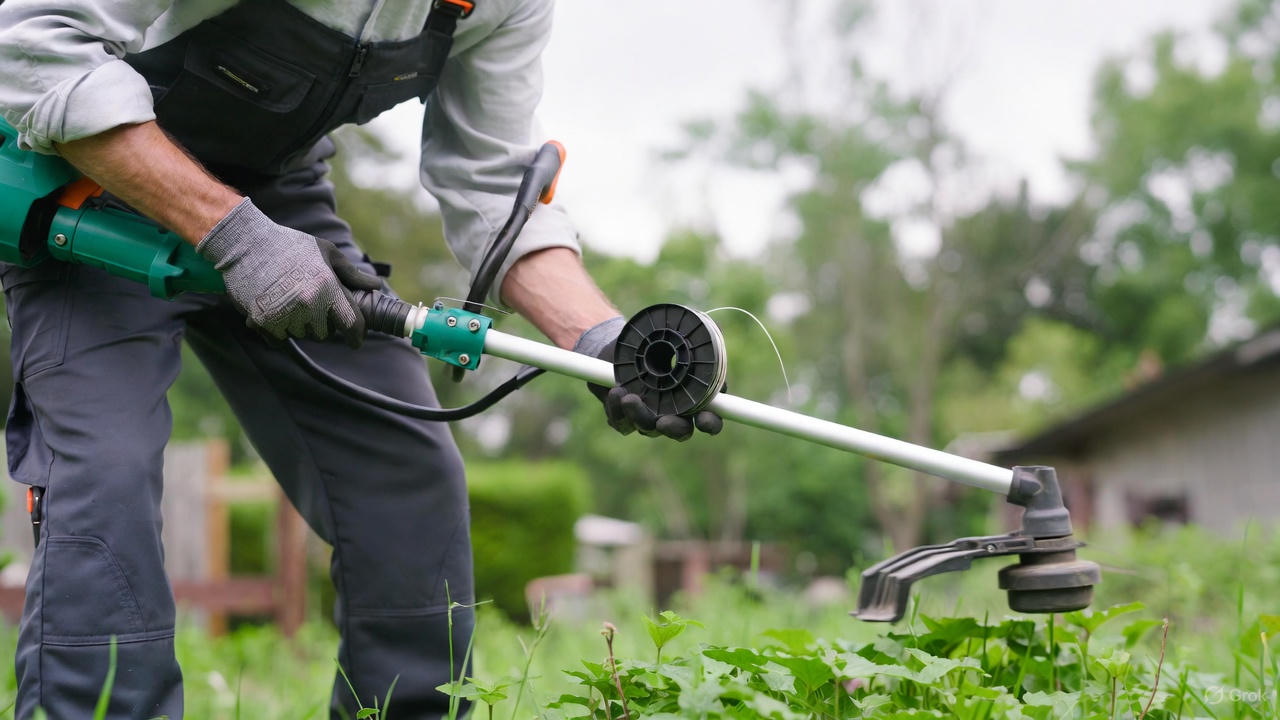 how to restring a weed eater