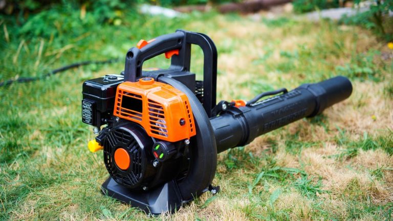 best gas lawn blower