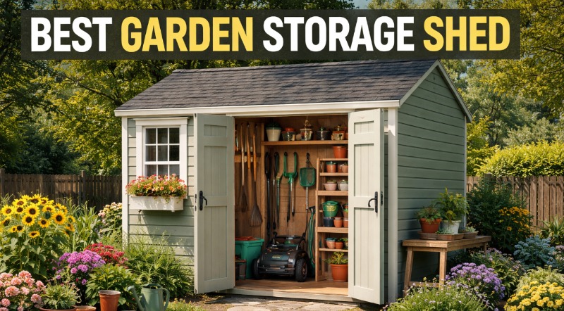 best garden storage shed