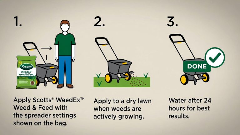How to Apply Scott's Weed and Feed