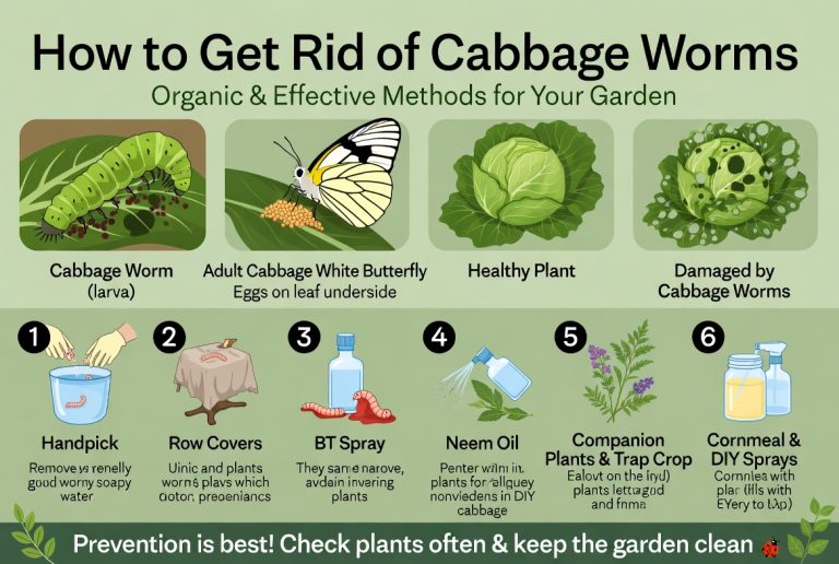 How to Get Rid of Cabbage Worms