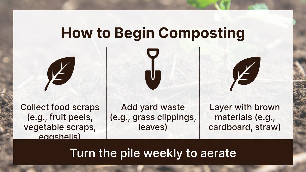 how to begin composting