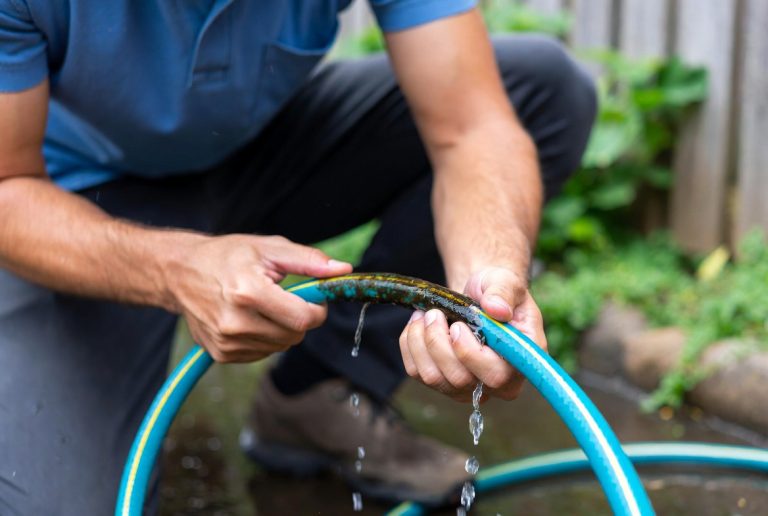how to fix a garden hose