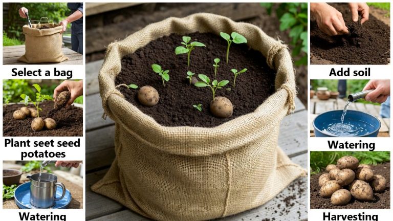 how to grow potatoes in a bag