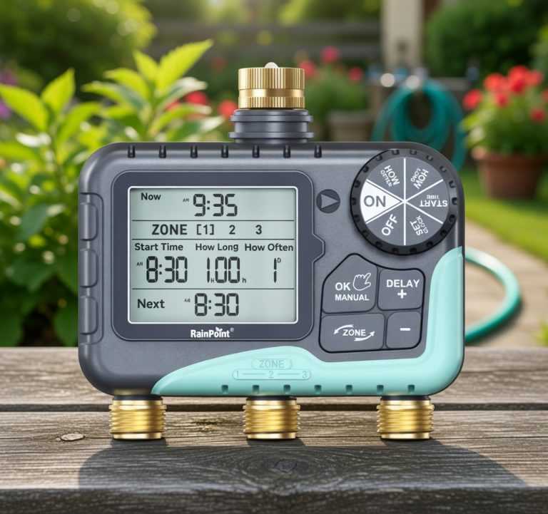 3 Zone Sprinkler Timer