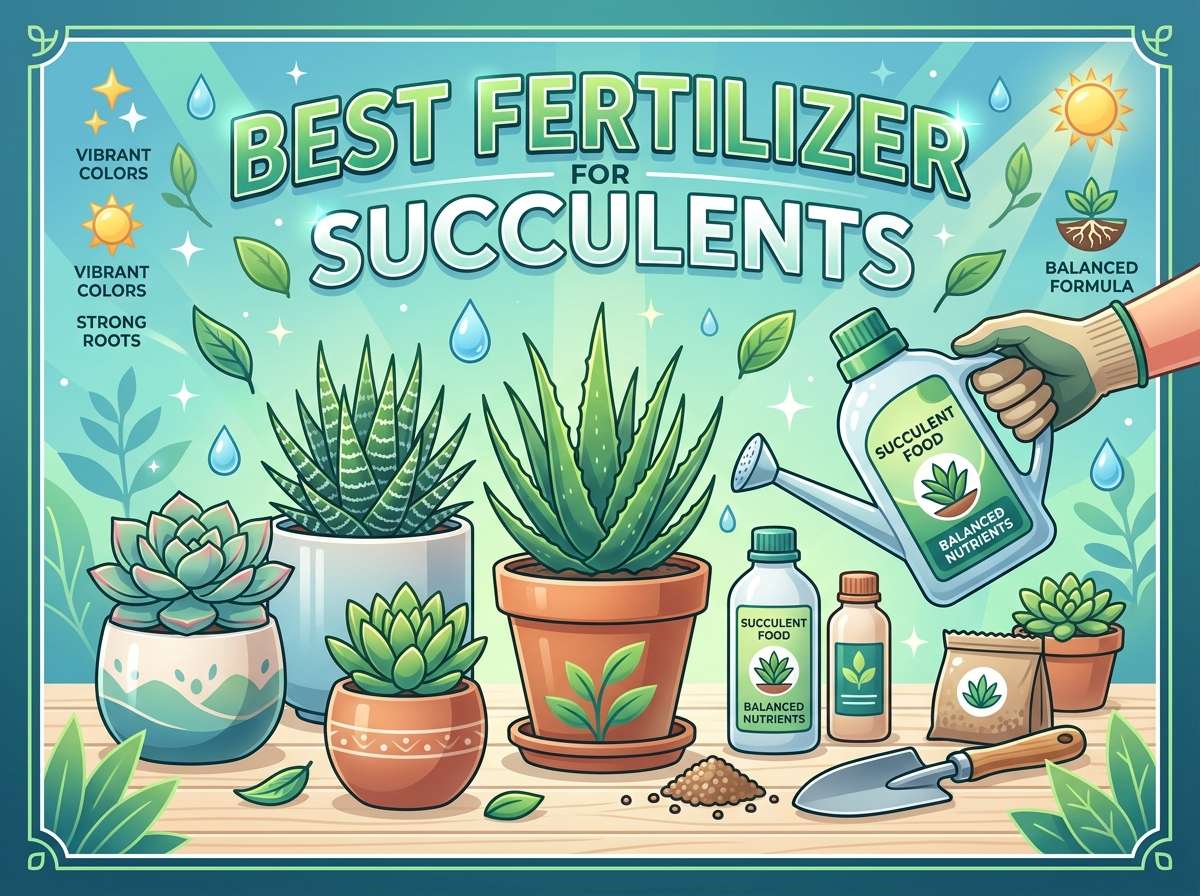 Best Fertilizer for Succulents