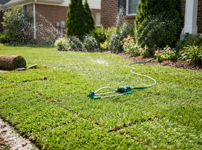 Best Lawn Sprinkler for New Sod