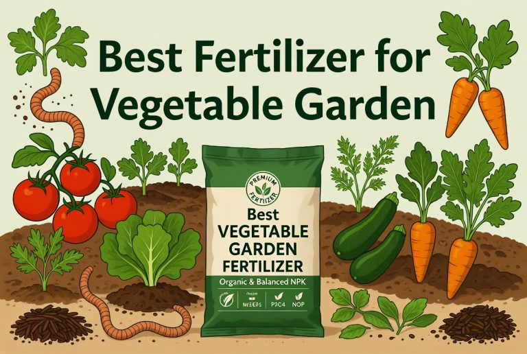 best fertilizer for vegetable garden