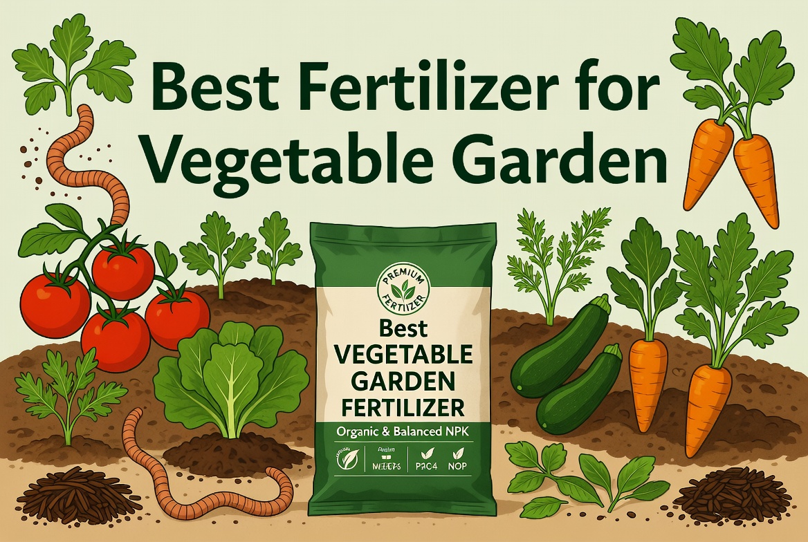 best fertilizer for vegetable garden
