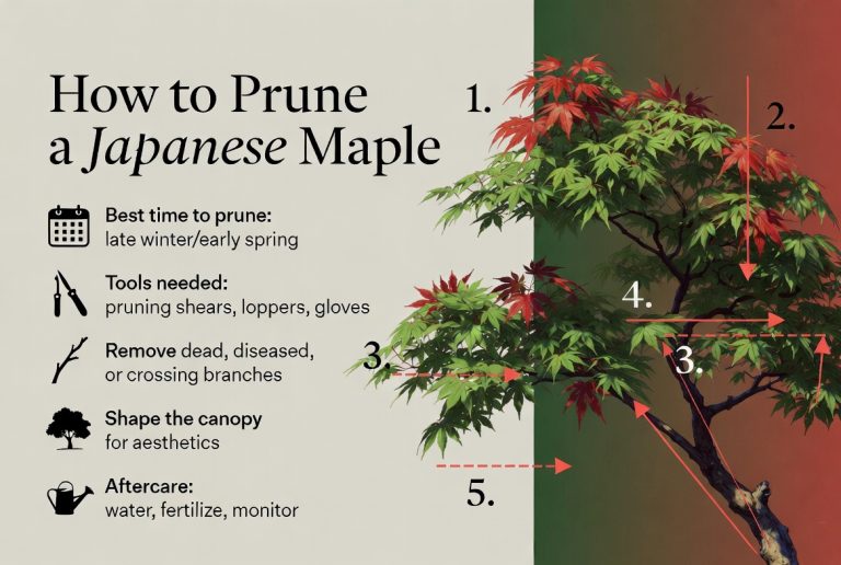 how to prune a japanese maple