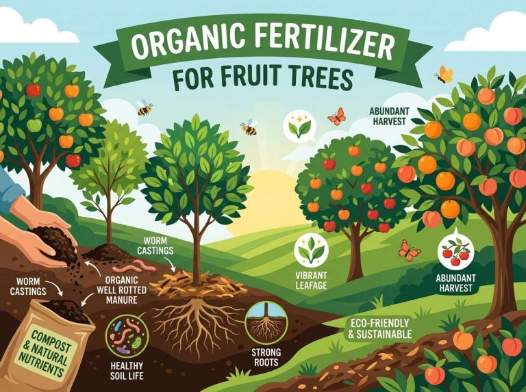 Best Organic Fertilizer for Fruit Trees