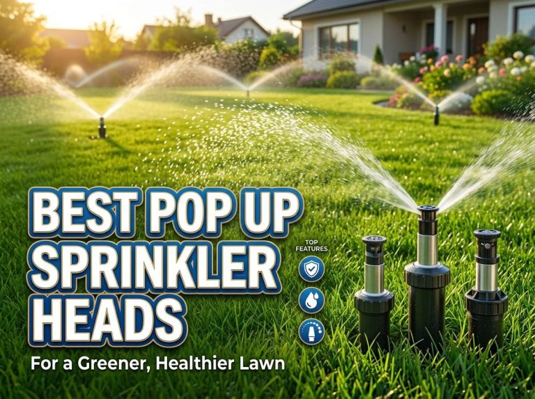 Best Pop Up Sprinkler Heads