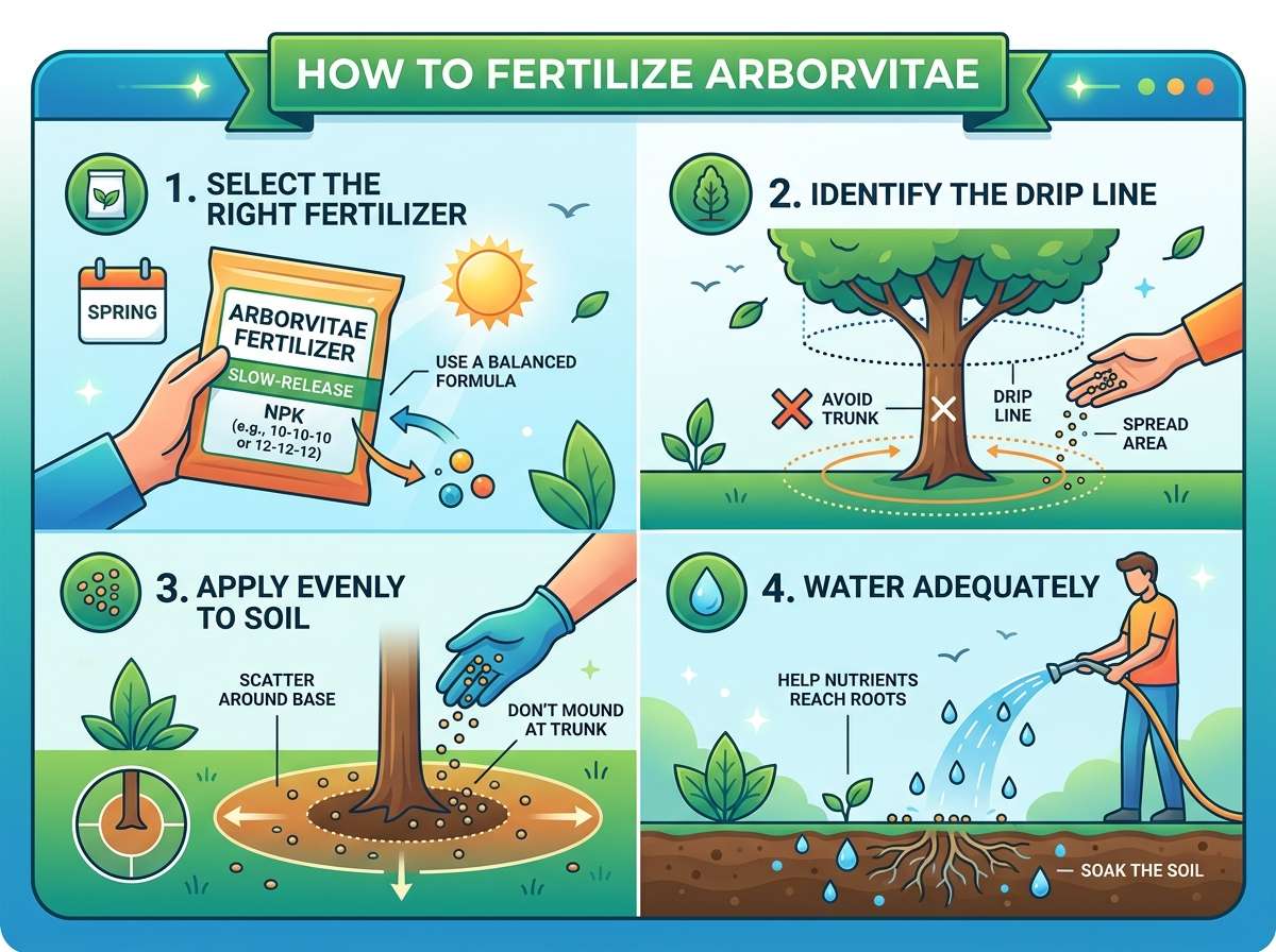 How to Fertilize Arborvitae