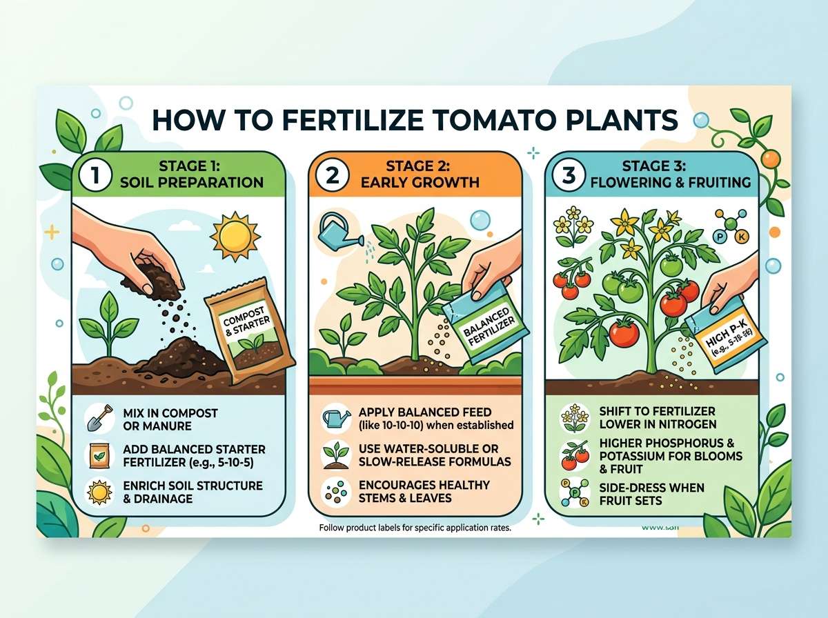 How to Fertilize Tomato Plants