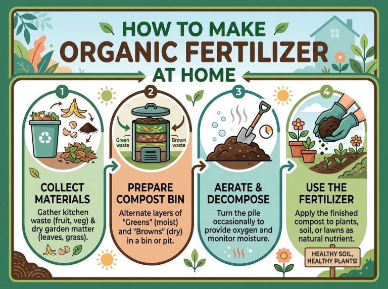 How to Make Organic Fertilizer at Home