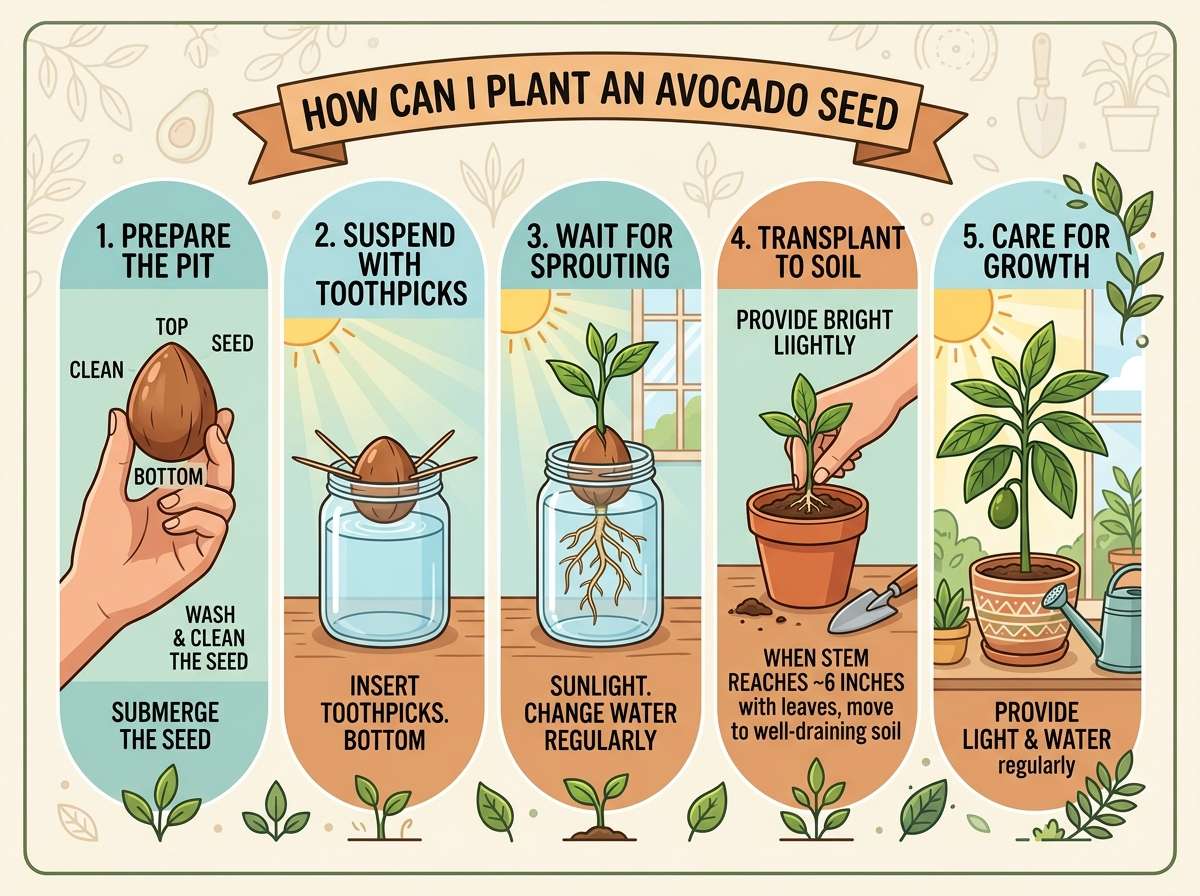 How to Plant an Avocado Seed