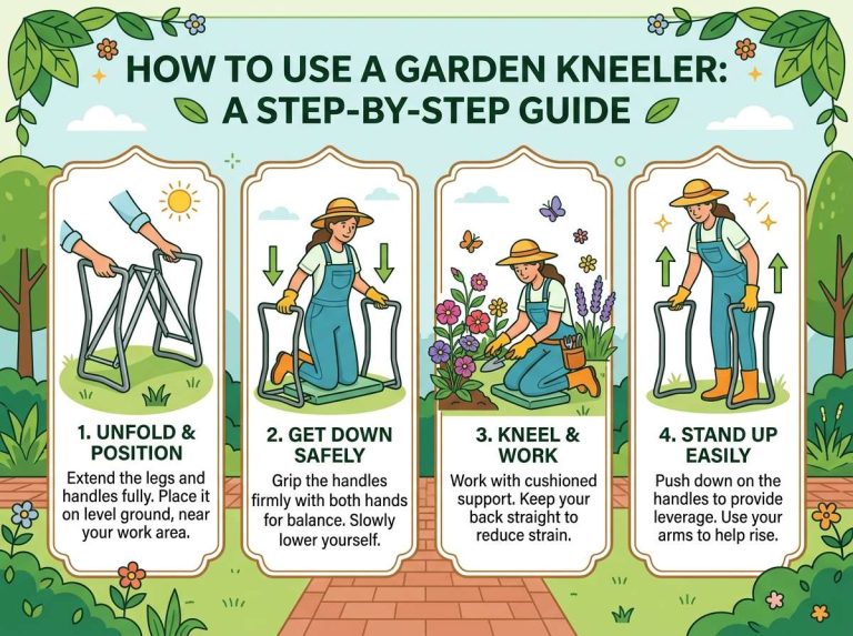 How to Use a Garden Kneeler