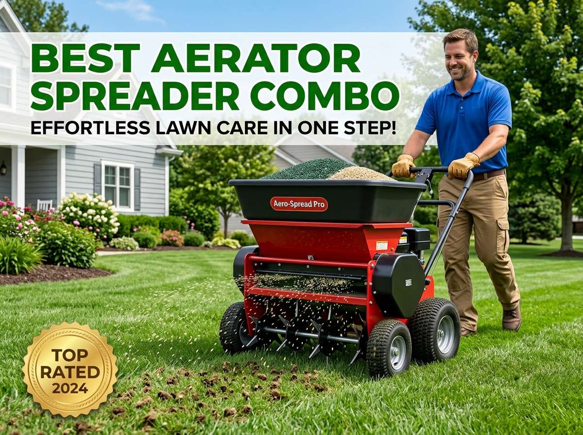 The Best Aerator Spreader Combo