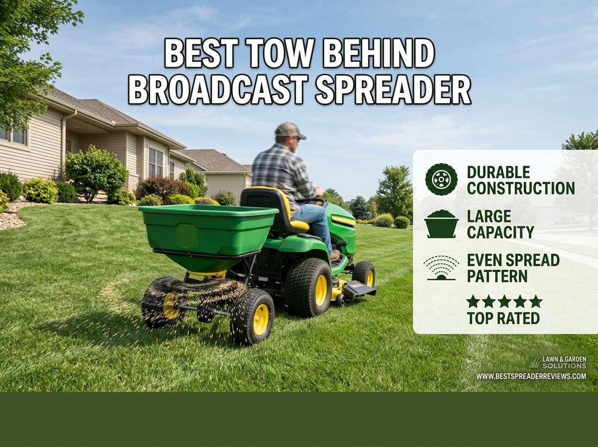 The Best Tow-Behind Broadcast Spreader