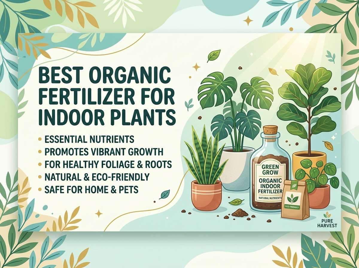 Best Organic Fertilizer for Indoor Plants