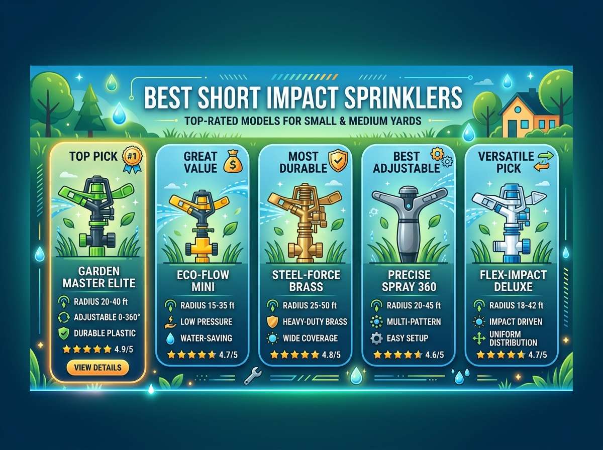 Best Short Impact Sprinklers