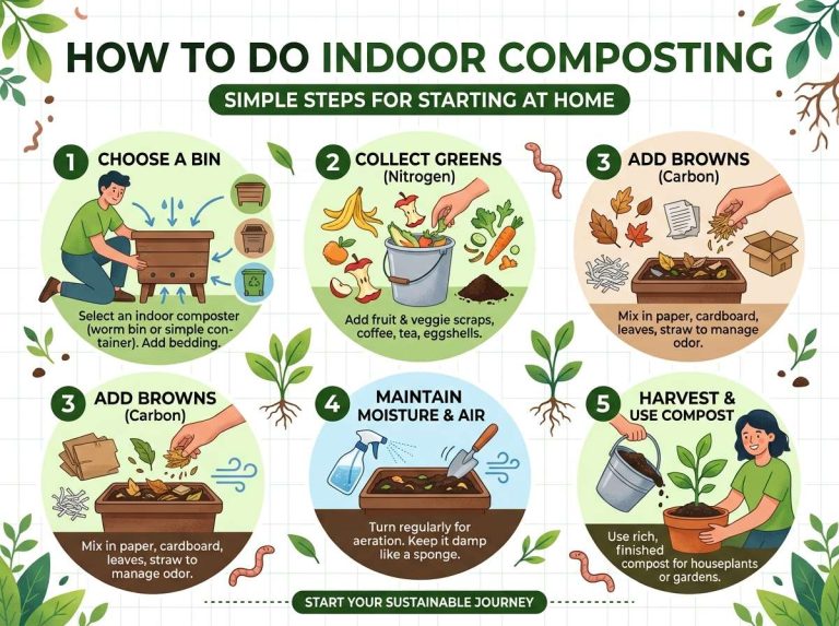 How to Do Indoor Composting