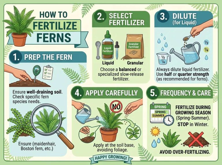 How to Fertilize Ferns