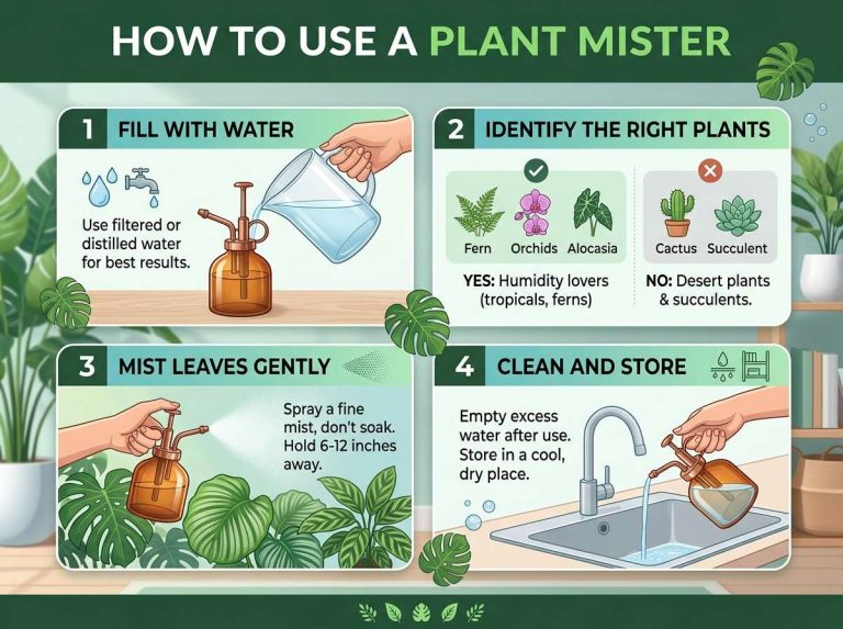 How to Use a Plant Mister
