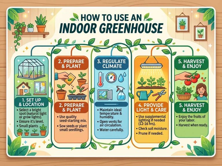 How to Use an Indoor Greenhouse