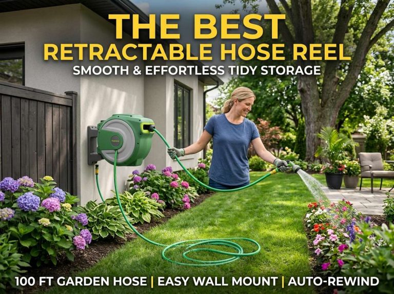 best retractable hose reel