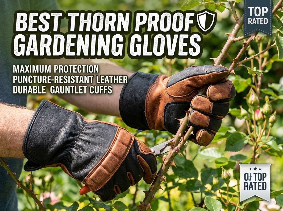 Best Thorn Proof Gardening Gloves