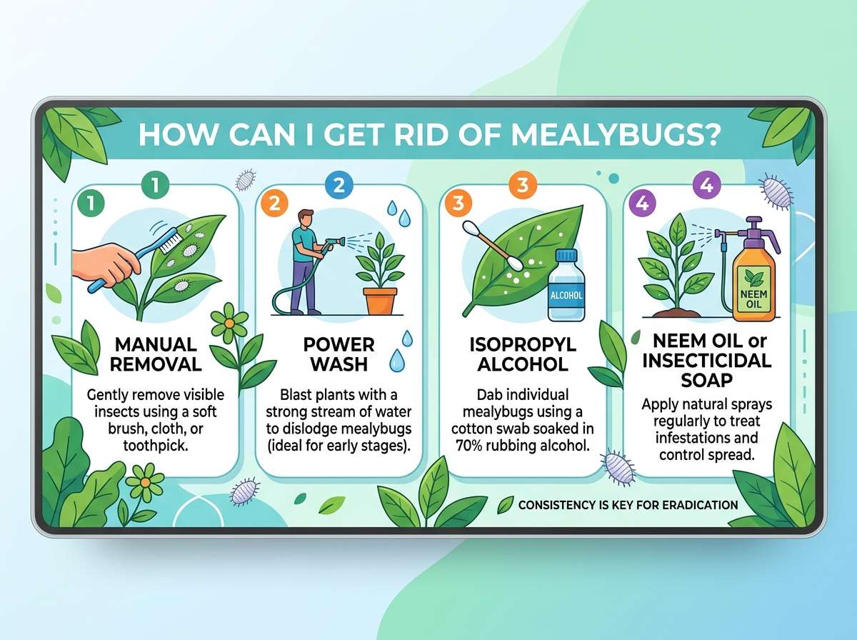 How Can I Get Rid of Mealybugs