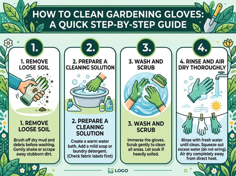 How to Clean Gardening Gloves