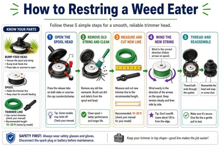 How to Restring a Weed Eater