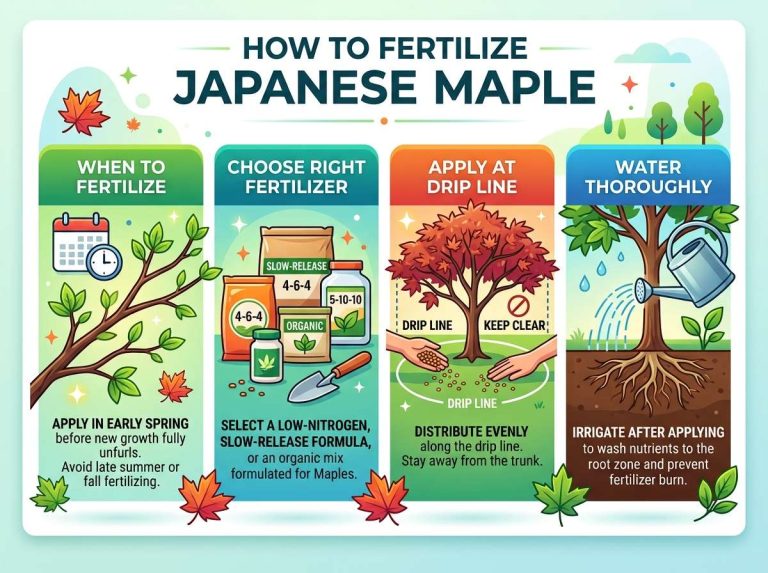 how to fertilize japanese maple