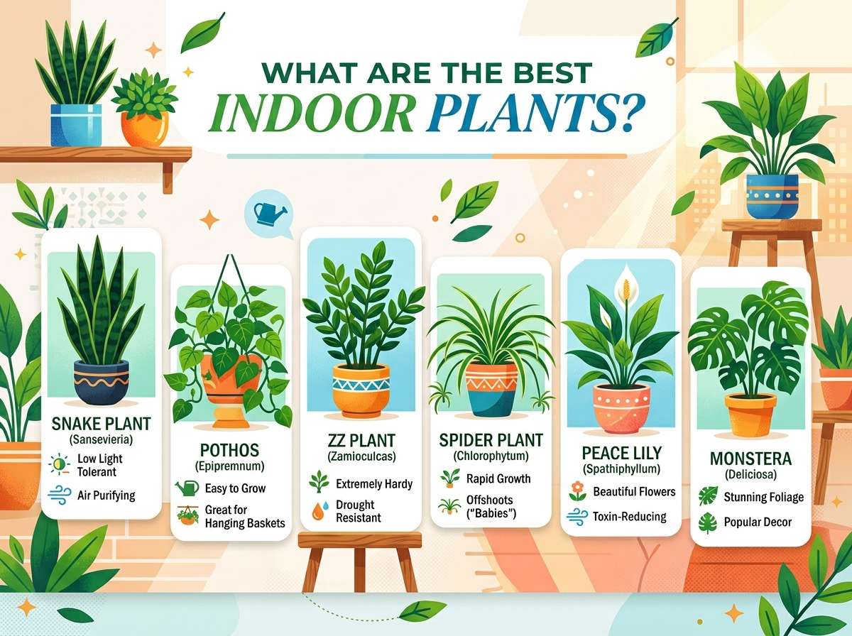 what are the best indoor plants