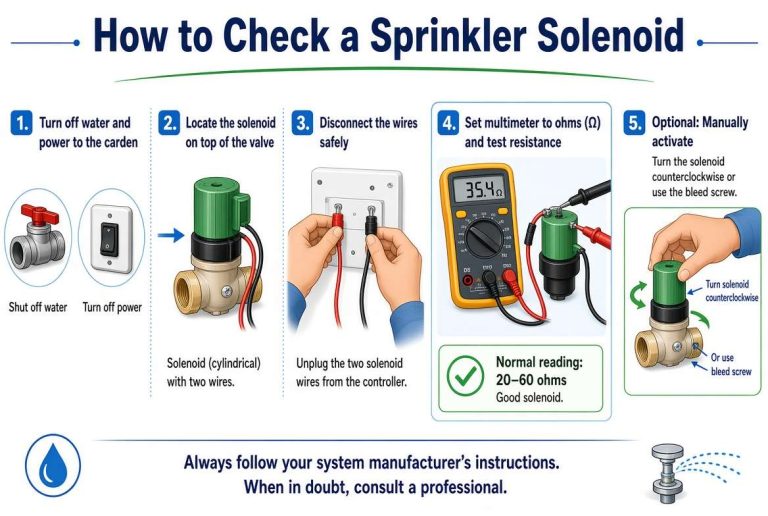 How to Check a Sprinkler Solenoid