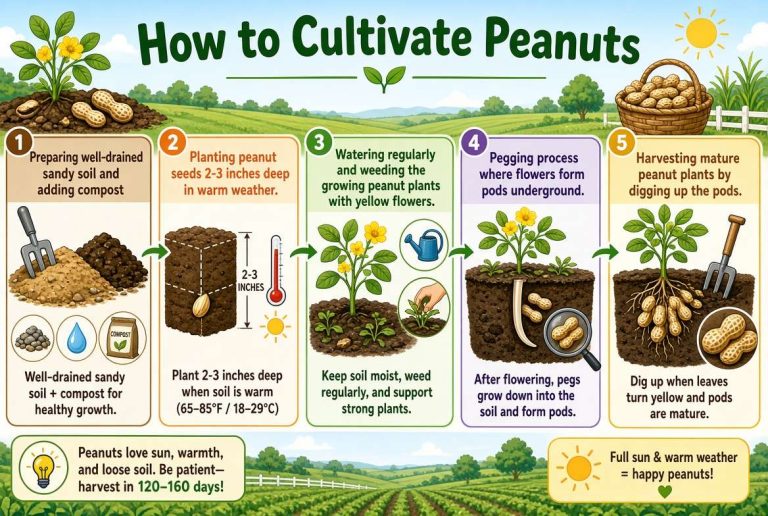 How to Cultivate Peanuts